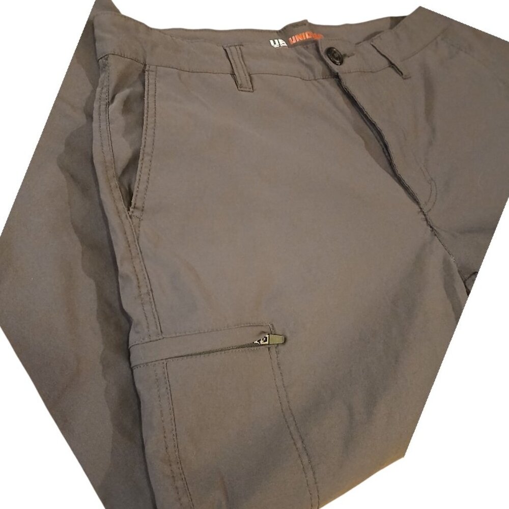 Men's Union Bay Active Gray Nylon Pants 34x32 NWOT - Picture 5 of 10